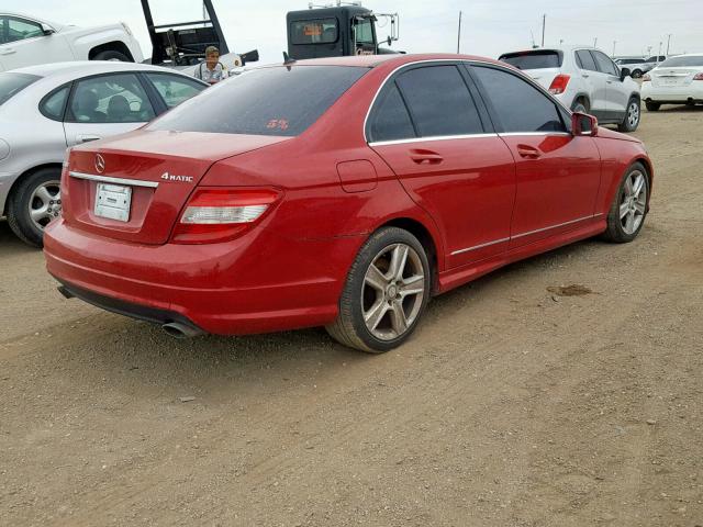 VIN KNDJP3A55F7150844 2011 MERCEDES-BENZ C 300 4MAT no.4