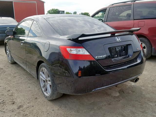 VIN JTHBF1D24F5064271 2008 HONDA CIVIC SI no.3