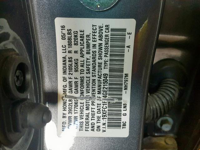 VIN 1FTMF1CB6LKE12810 2020 Ford F-150, XL no.10