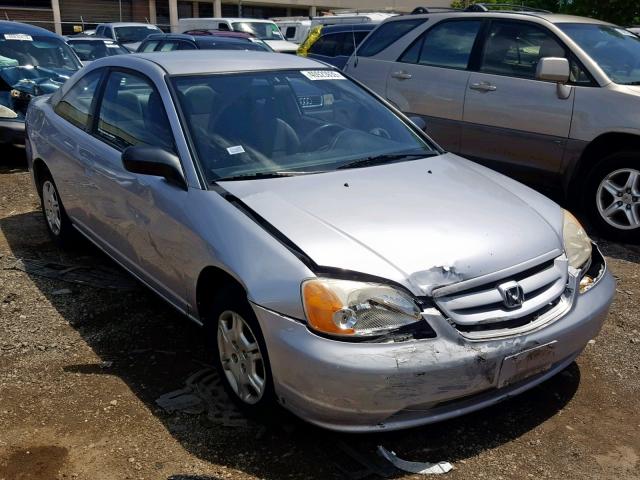 1hgem22652l019914 2002 Honda Civic Lx In Il Wheeling