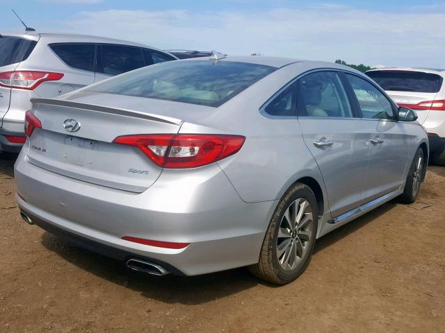 VIN 1FA6P8TH2R5110432 2017 HYUNDAI SONATA SPO no.4