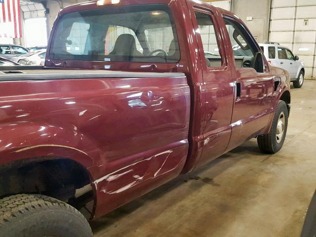 VIN 3MZBN1V33JM229738 2008 FORD F250 SUPER no.9