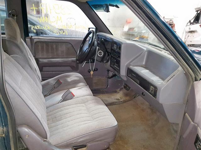 1994 Dodge Dakota Club Cab 3 9l 6 Gas Green للبيع