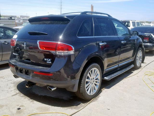 VIN 5UXFG2C52E0K41184 2013 LINCOLN MKX no.4