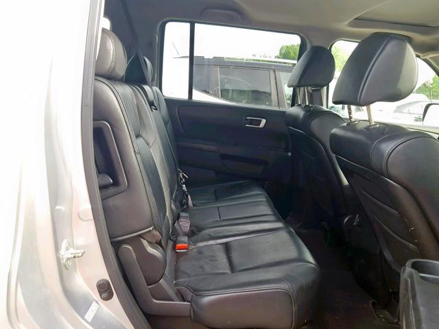 VIN 5J6RM4H76DL068550 2010 HONDA PILOT EXL no.6