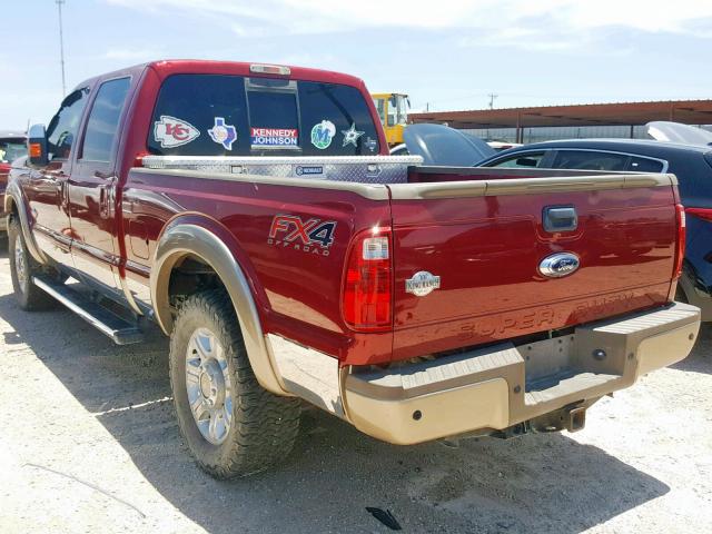 VIN 1C4BJWKG9DL671853 2014 FORD F250 SUPER no.3