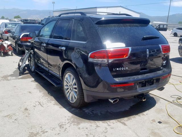 VIN 5UXFG2C52E0K41184 2013 LINCOLN MKX no.3