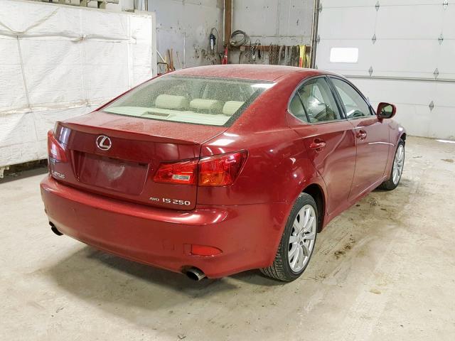 VIN WAUABAF41RN004358 2006 LEXUS IS 250 no.4