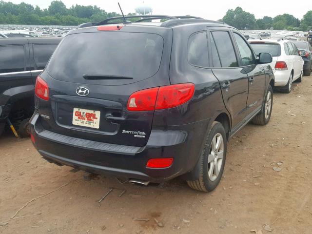 VIN 4JGDA5HB1DA196298 2007 HYUNDAI SANTA FE S no.4