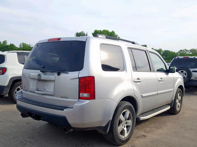 VIN 5J6RM4H76DL068550 2010 HONDA PILOT EXL no.4