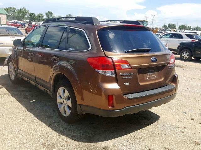 VIN WDDZF4KB0HA028923 2011 SUBARU OUTBACK 2. no.3