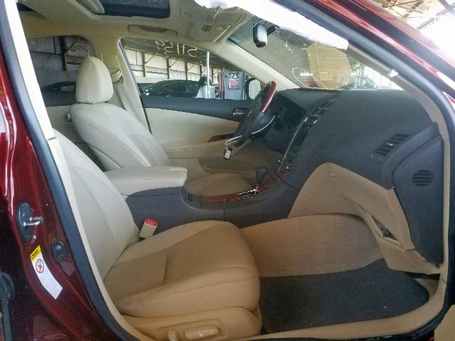 VIN 5YJYGDEEXMF083759 2007 LEXUS ES 350 no.5