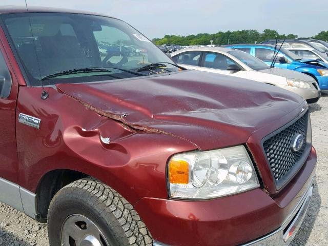 VIN 1G1FW6S05P4177826 2006 FORD F150 no.9