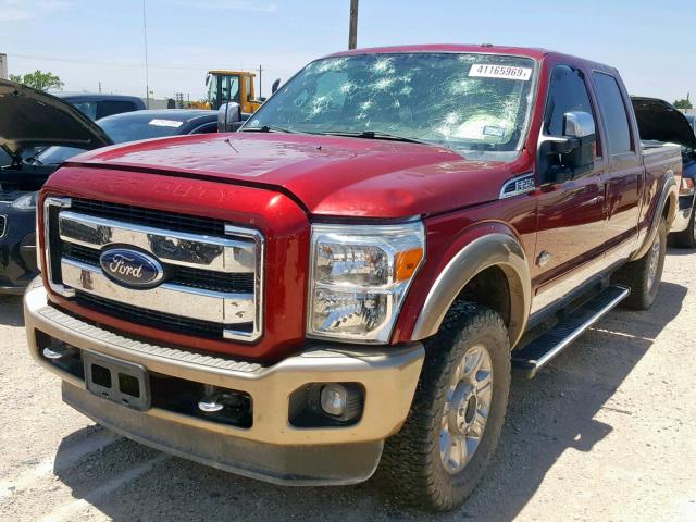 VIN 1C4BJWKG9DL671853 2014 FORD F250 SUPER no.2