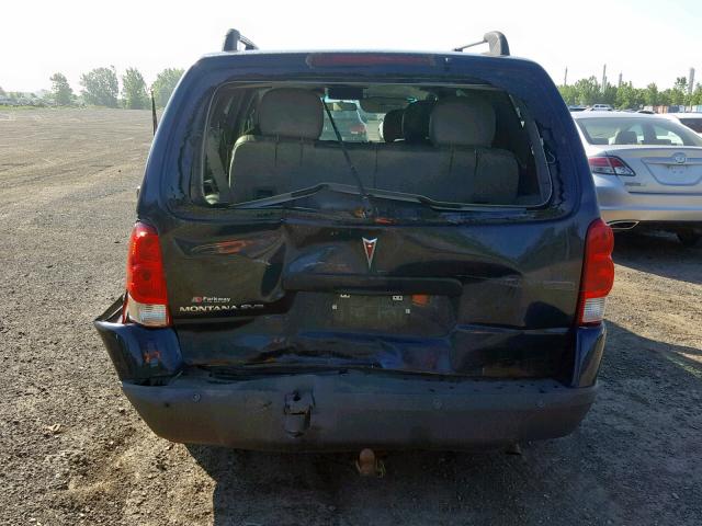 VIN 58ABK1GG5GU024457 2007 PONTIAC MONTANA SV no.9