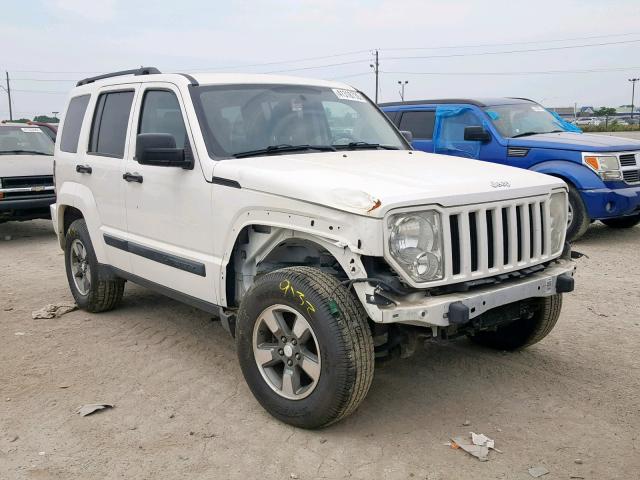 Jeep Liberty камуфляж снежный Барс