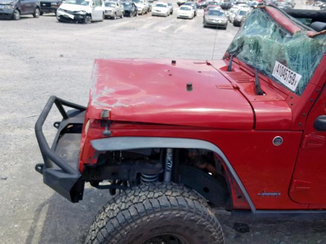 VIN 5NPDH4AE9DH440111 2008 JEEP WRANGLER R no.9