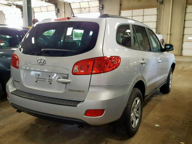 VIN 5NMS33AD6KH077073 2009 HYUNDAI SANTA FE G no.4