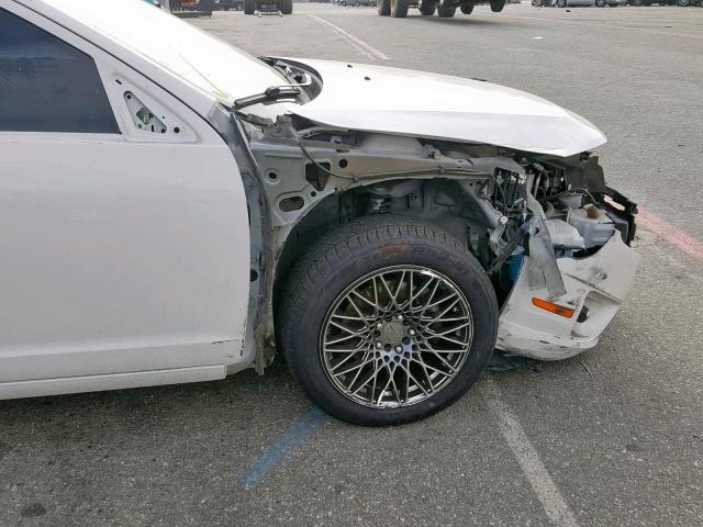 VIN 1FM5K8F89DGB52251 2010 FORD FUSION SE no.9