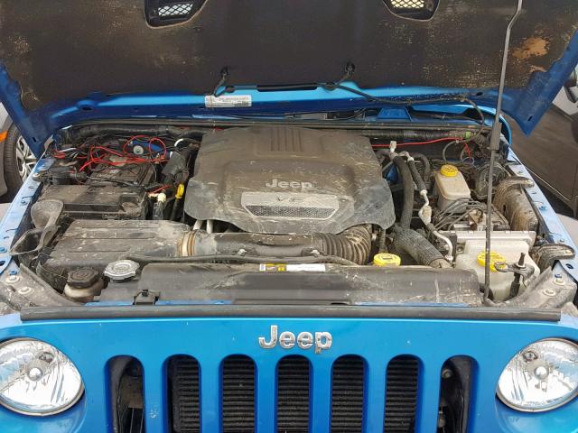 VIN 1C3CCBBB6DN754645 2016 JEEP WRANGLER U no.7