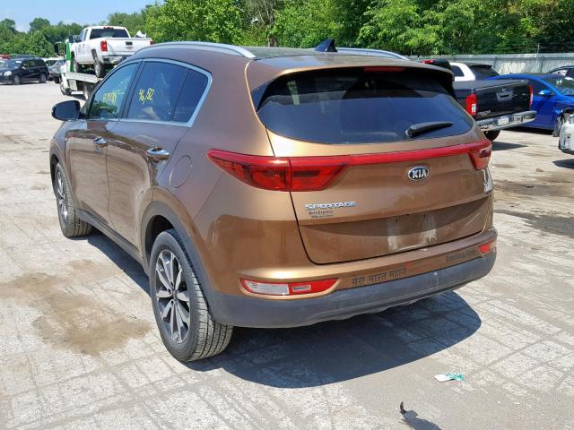 KNDPNCAC2H7033689 2017 KIA SPORTAGE EX-2