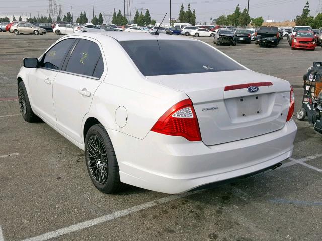 VIN 1FM5K8F89DGB52251 2010 FORD FUSION SE no.3