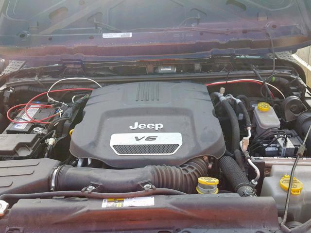 VIN 2LMPJ7JR7HBL32805 2016 JEEP WRANGLER U no.7