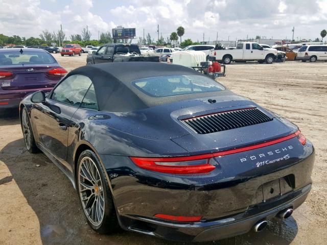 VIN WP0CB2A91HS154569 2017 Porsche 911, Carrera S no.3