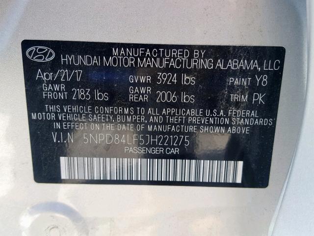 VIN 3KPF44AC8NE488188 2022 KIA Forte, Gt Manual no.10