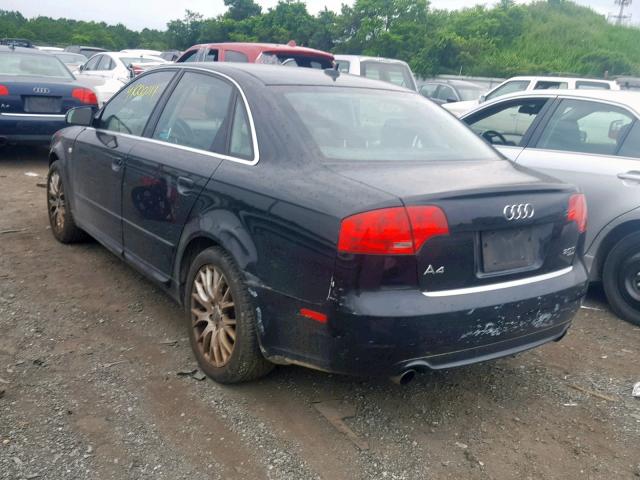 VIN JA4AP4AU5KU021294 2008 AUDI A4 2.0T QU no.3