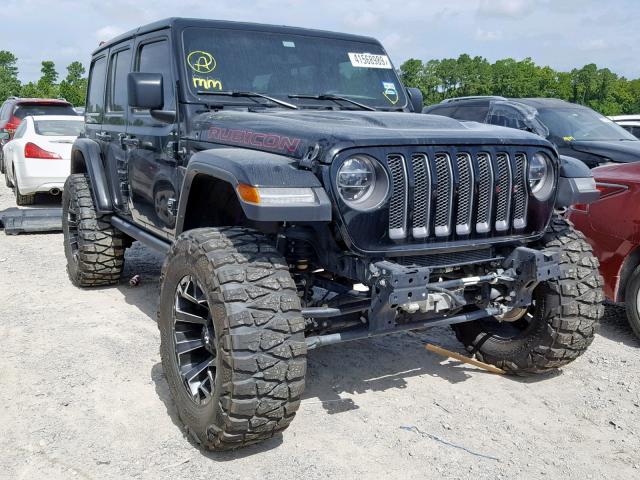 2018 JEEP WRANGLER UNLIMITED RUBICON for Sale | TX - HOUSTON | Tue. Oct 01,  2019 - Used & Repairable Salvage Cars - Copart USA