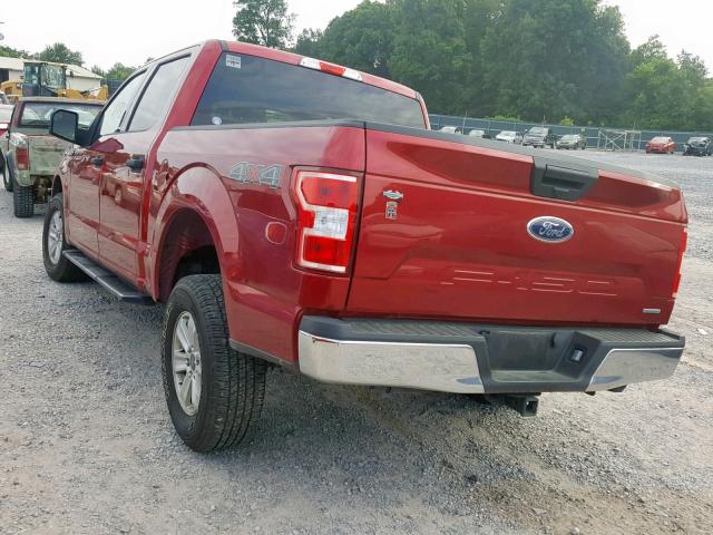 2018 FORD F150 4WD 1FTEW1EP2JFE64647