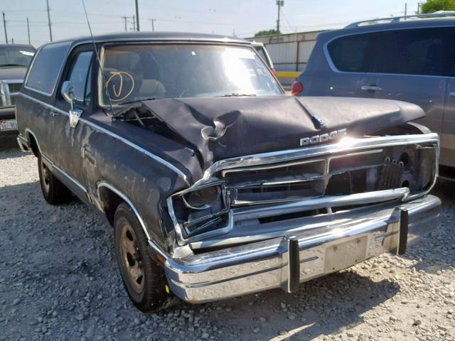 dodge ramcharger 1988 vin 3b4gd12y4jm813588