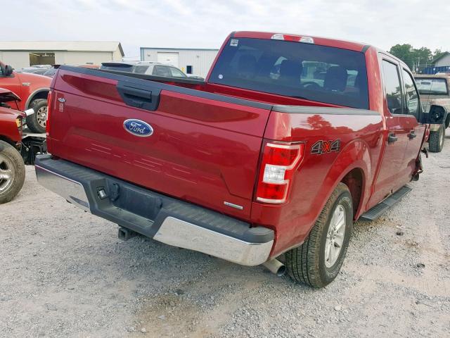 2018 FORD F150 4WD 1FTEW1EP2JFE64647