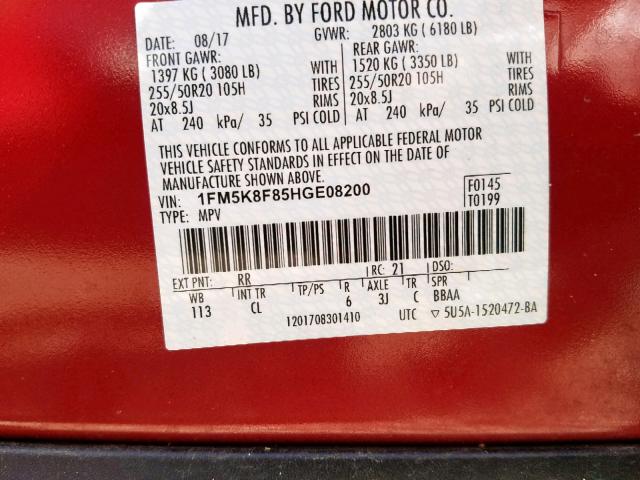 VIN 1FADP3K21EL243468 2014 Ford Focus, SE no.10