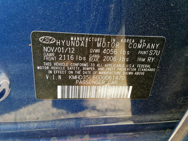 VIN 3FA6P0HD1JR224673 2018 Ford Fusion, SE no.10