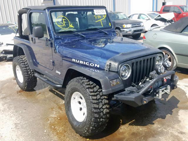 2006 JEEP WRANGLER / TJ RUBICON for Sale | FL - ORLANDO NORTH | Mon. Aug  12, 2019 - Used & Repairable Salvage Cars - Copart USA