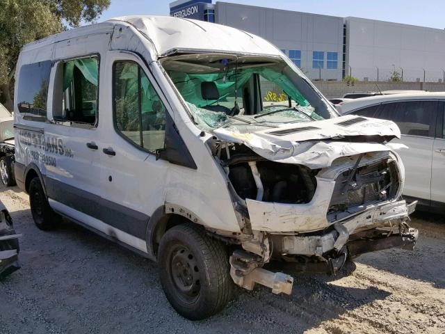 Salvage cars for sale from Copart Rancho Cucamonga, CA: 2016 Ford Transit T