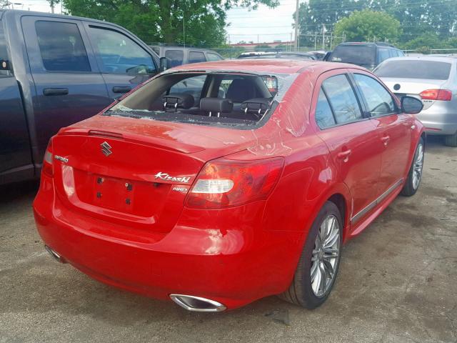 VIN JS2RF9A82D6100396 2013 Suzuki Kizashi, Sport Sls no.4