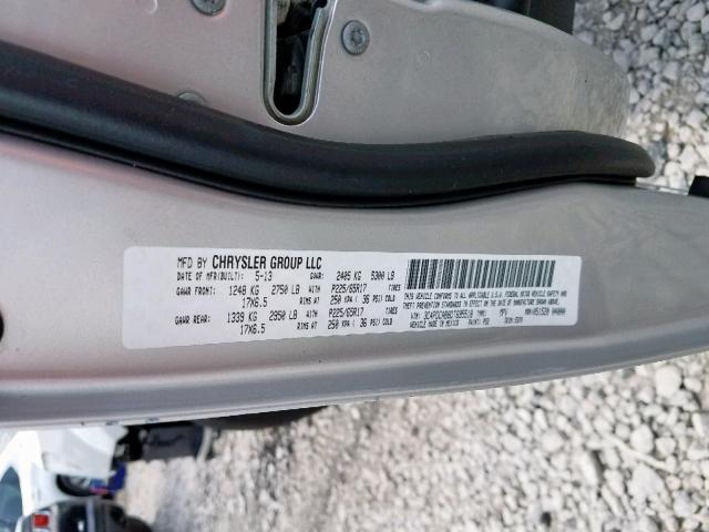 2013 DODGE JOURNEY SE 3C4PDCAB8DT695518