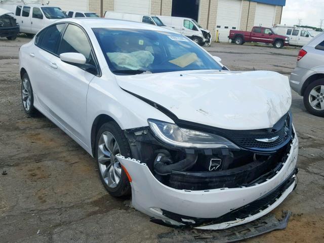 2015 Chrysler 200 S na sprzedaż w Woodhaven, MI - Front End