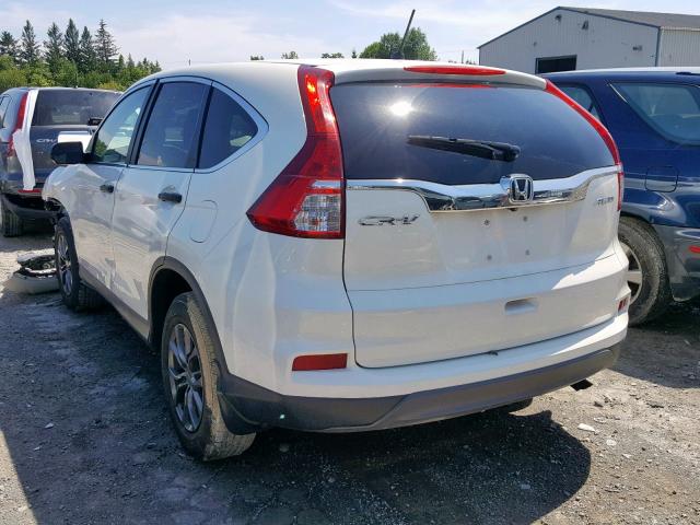 VIN 2HGFE2F58NH536368 2015 HONDA CR-V LX no.3