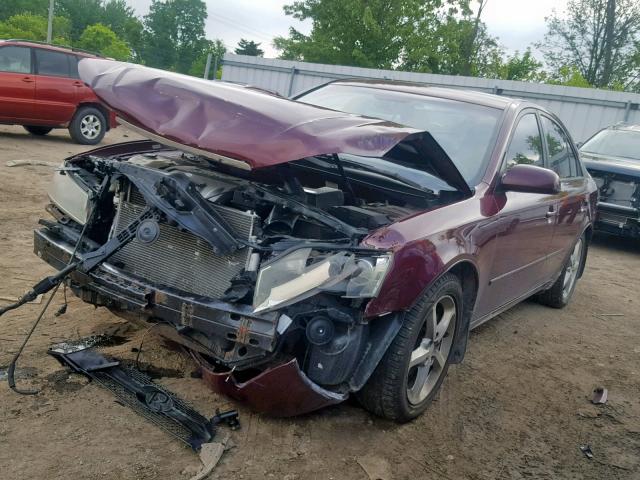 hyundai sonata 2007 vin 5npet46c57h288164