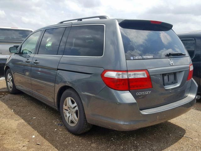 honda odyssey 2007 vin 5fnrl38637b439150