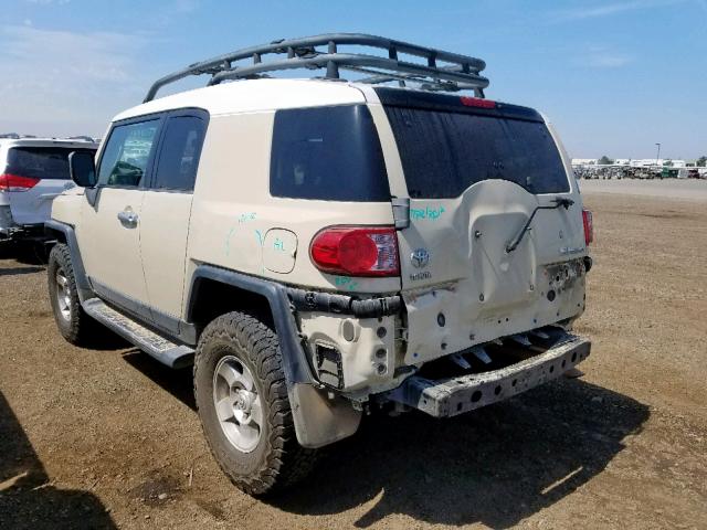 Salvage Certificate 2008 Toyota Fj Cruiser 4dr Spor 4 0l 6 For