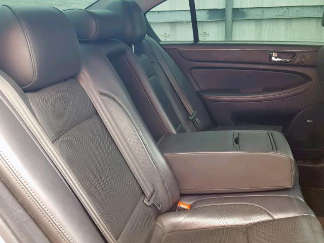 Salvage Vehicle Title 2011 Hyundai Genesis Sedan 4d 4 6l 8 For