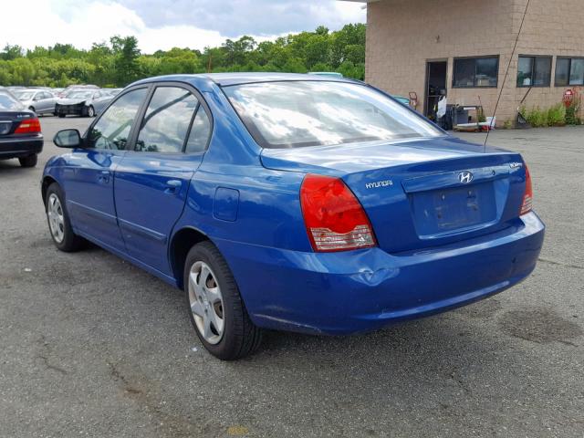 hyundai elantra 2006 vin kmhdn46d46u355285