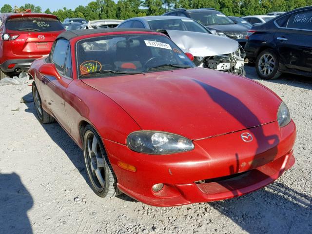 mazda mx-5 2004 vin jm1nb354140405612