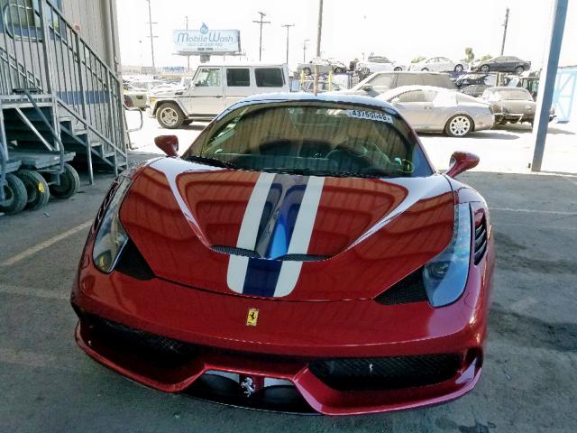 VIN ZFF75VFA0F0205034 2015 Ferrari 458 Italia no.9