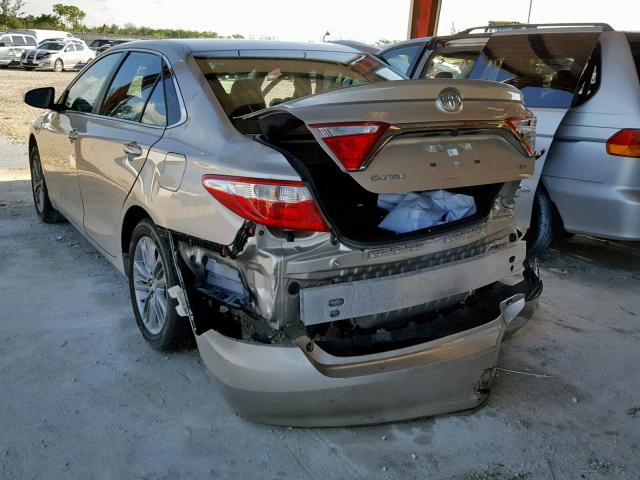 VIN 4T1BF1FK5GU256607 2016 Toyota Camry, LE no.3